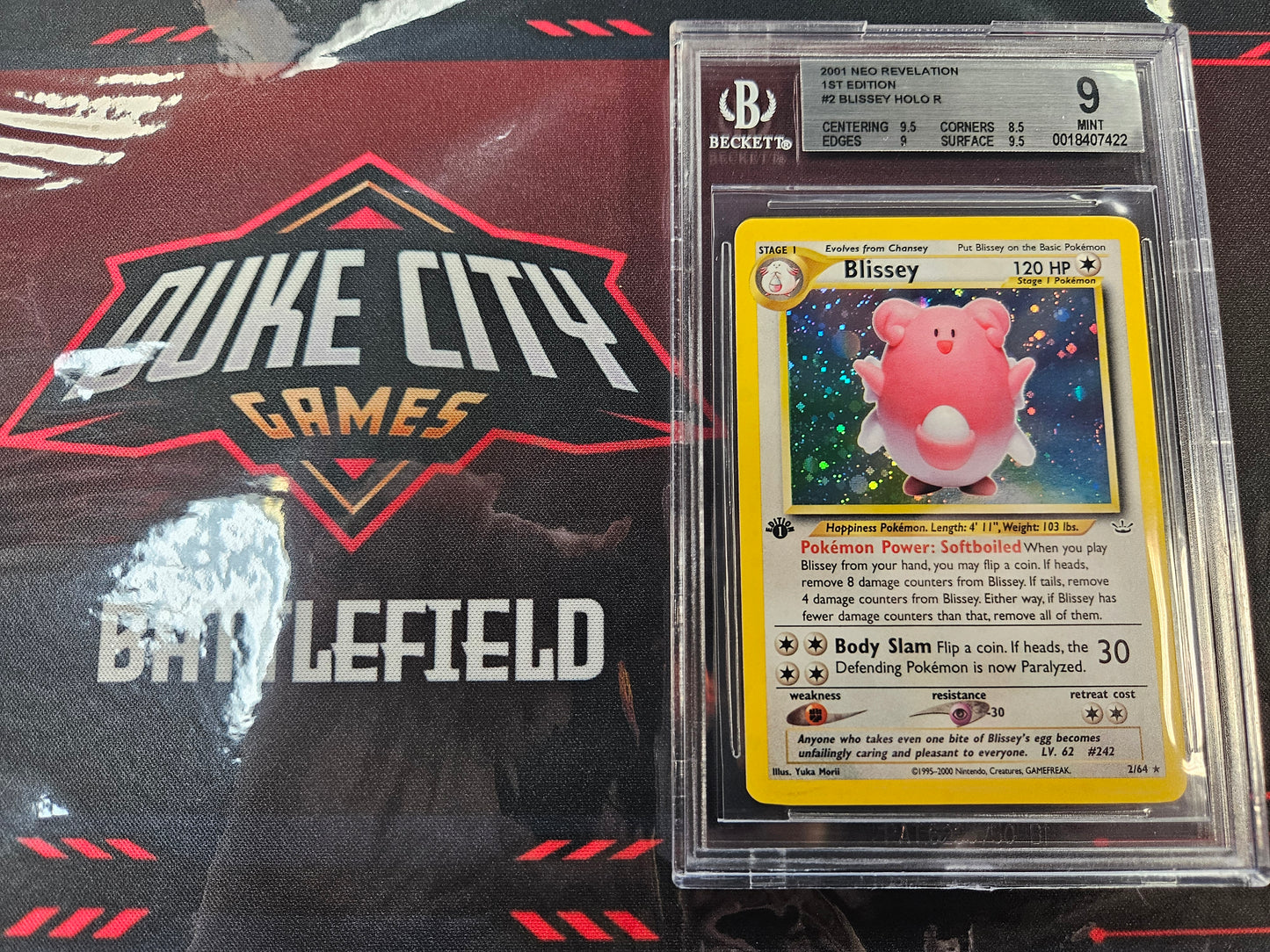 BGS 9 Blissey Holo - Pokemon 2001 Neo Revelation #2 #2