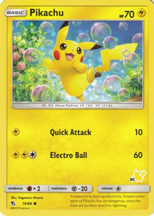 Pikachu (#30 Pikachu Stamped) 19 - Battle Academy