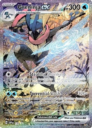 Greninja ex - 132 132 - SV Scarlet & Violet Promo Cards Holofoil