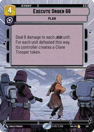 Execute Order 66 (Hyperspace) (501) - Twilight of the Republic Foil