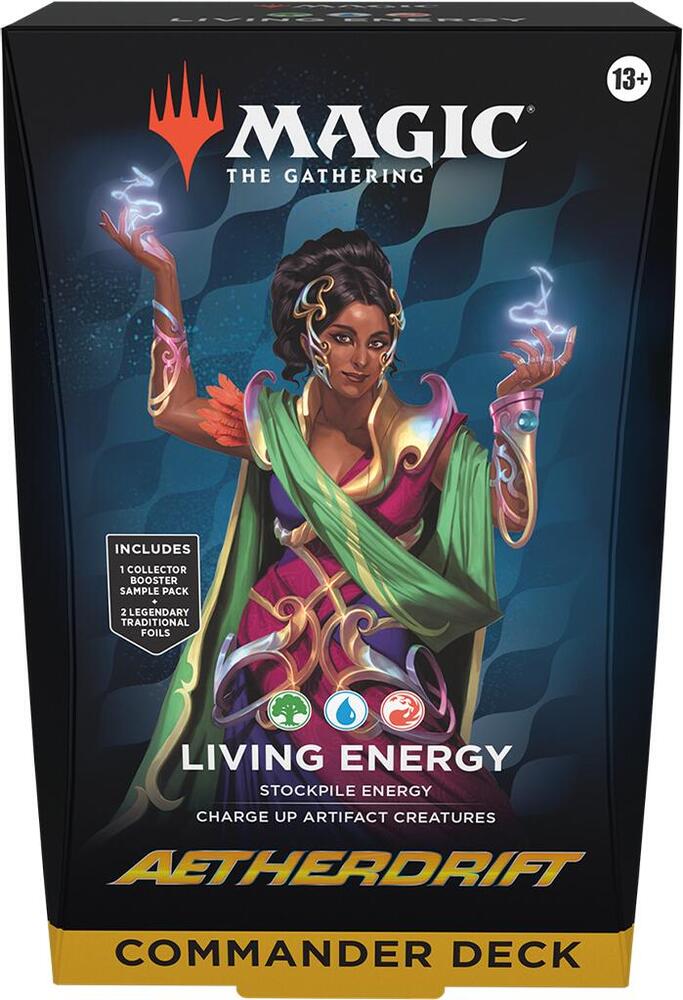 Aetherdrift Commander Deck - Living Energy prerelase