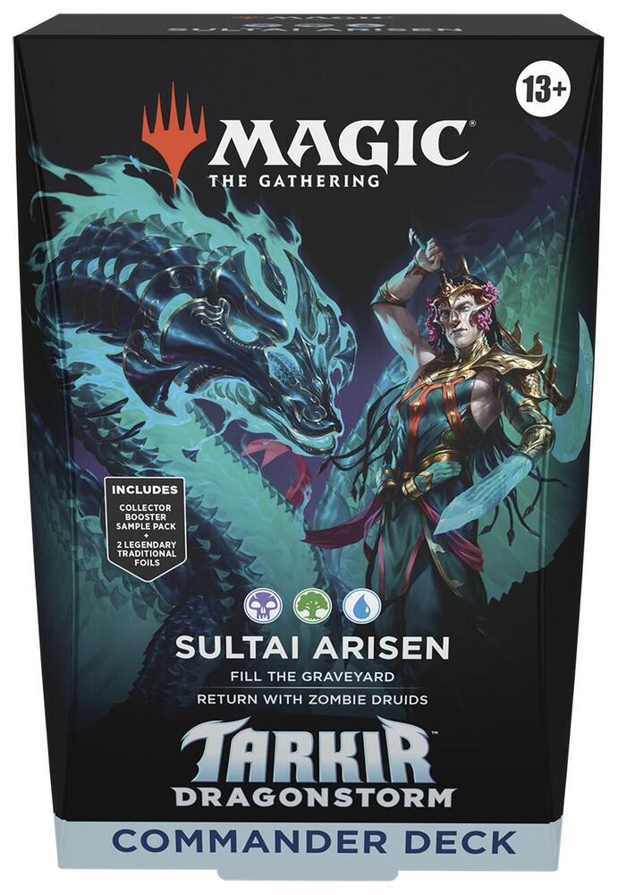 Tarkir: Dragonstorm Commander Deck - Sultai Arisen (prerelease)