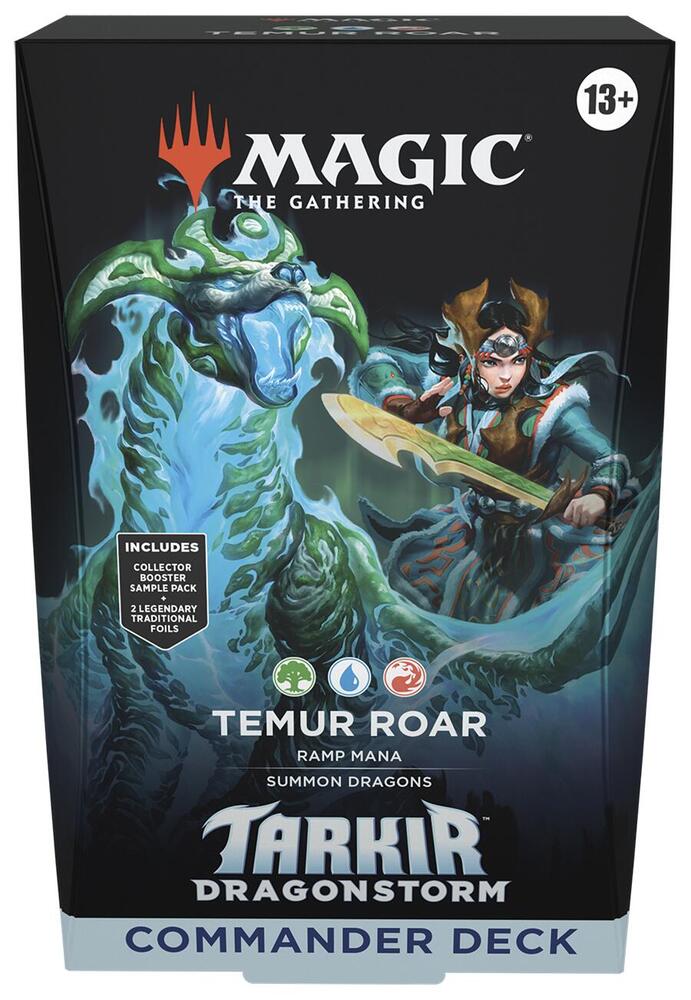 Tarkir: Dragonstorm Commander Deck - Temur Roar (Prerelease)