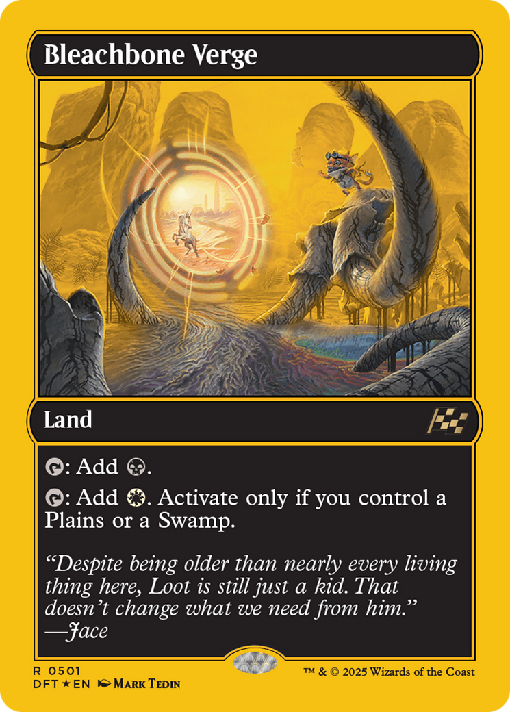 Bleachbone Verge (First-Place Foil) (-501) - Aetherdrift