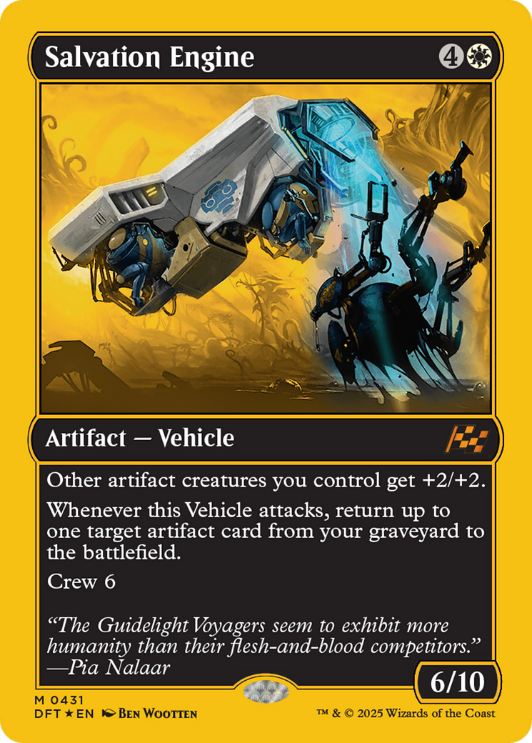 Salvation Engine (First-Place Foil) (-431) - Aetherdrift