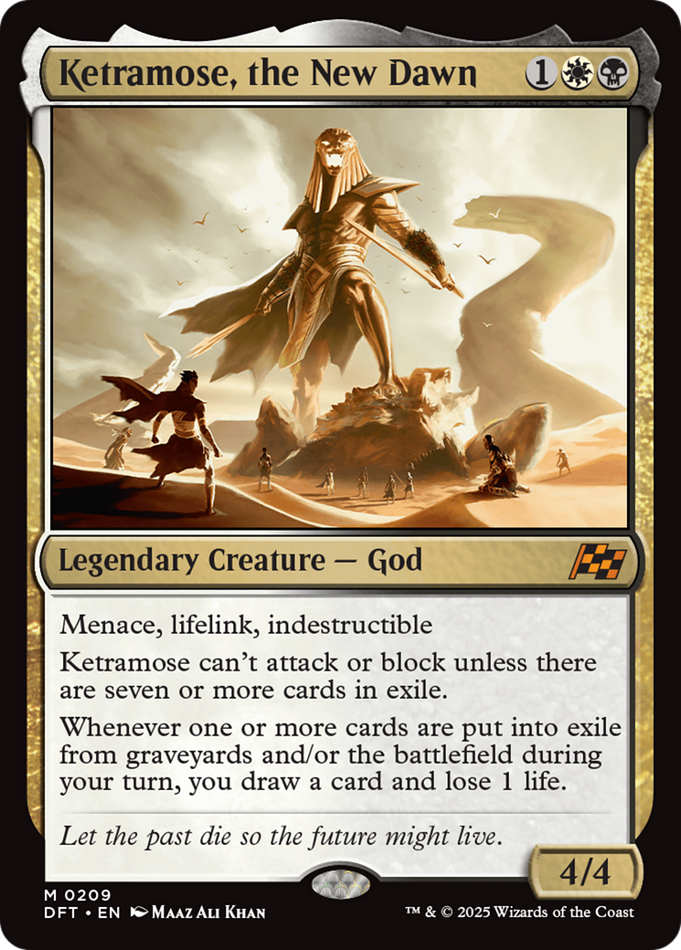 Ketramose, the New Dawn (-209) - Aetherdrift