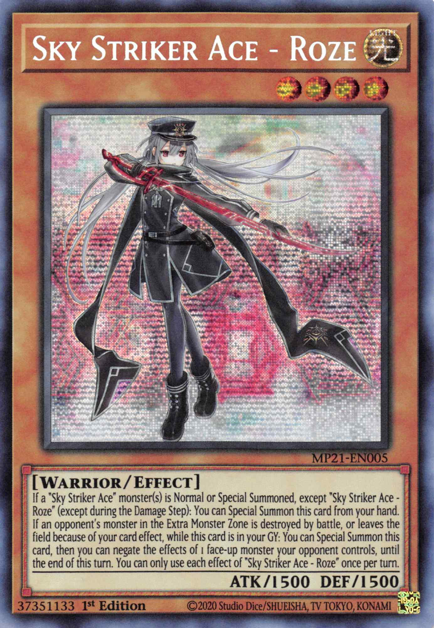 Sky Striker Ace - Roze [MP21-EN005] Prismatic Secret Rare – Duke City Games