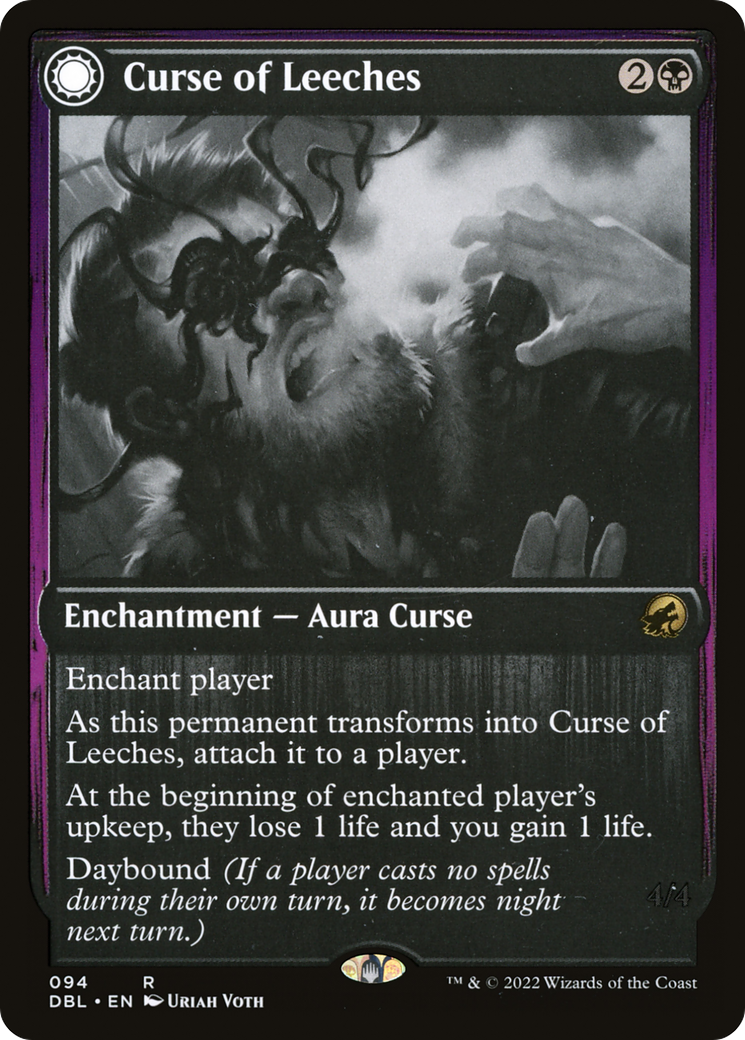 Curse of Leeches // Leeching Lurker [Innistrad: Double Feature]