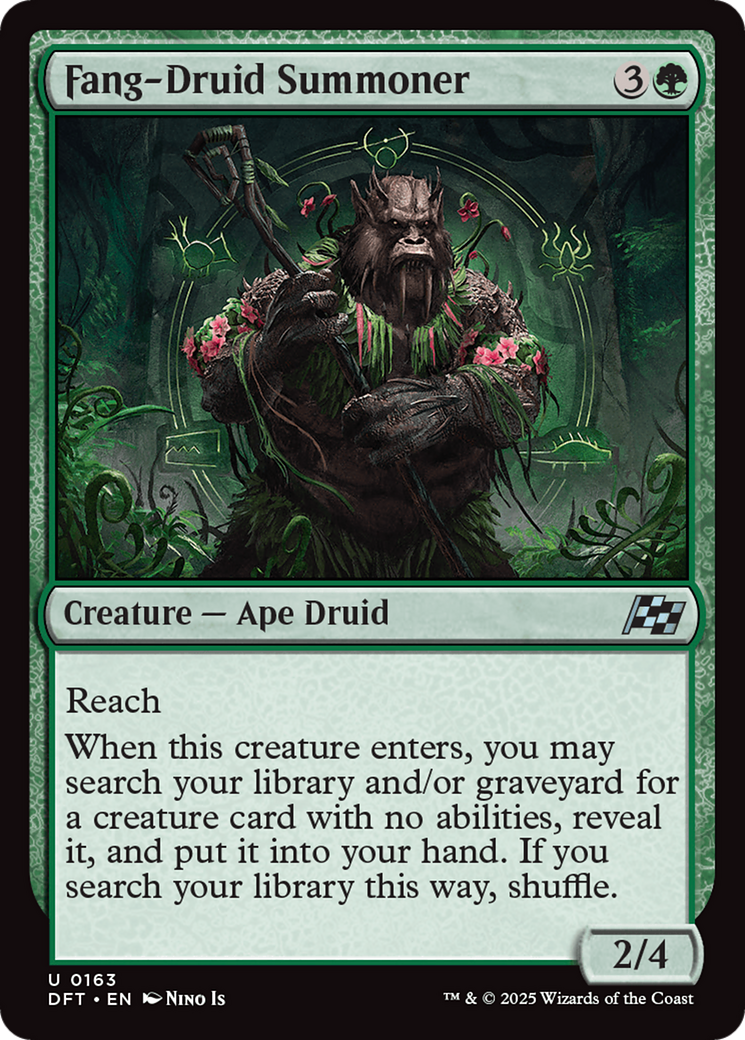 Fang-Druid Summoner (-163) - Aetherdrift