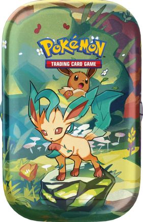 Prismatic Evolutions Mini Tin [Leafeon] - SV Prismatic Evolutions