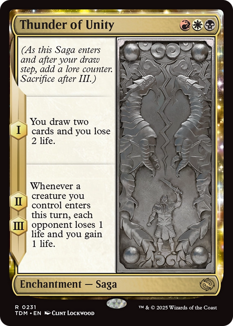 Thunder of Unity (TDM-231) - Tarkir: Dragonstorm