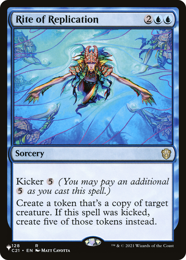 Rite of Replication (C21) (-128) - The List Reprints