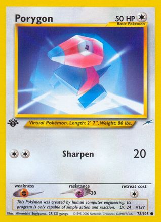 Porygon 78/105 - Neo Destiny