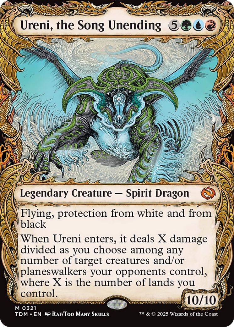 Ureni, the Song Unending (Showcase) (TDM-321) - Tarkir: Dragonstorm