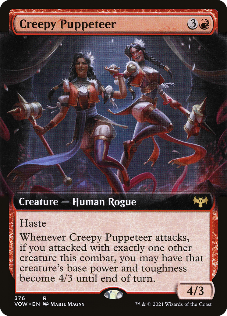 Creepy Puppeteer (Extended) [Innistrad: Crimson Vow]