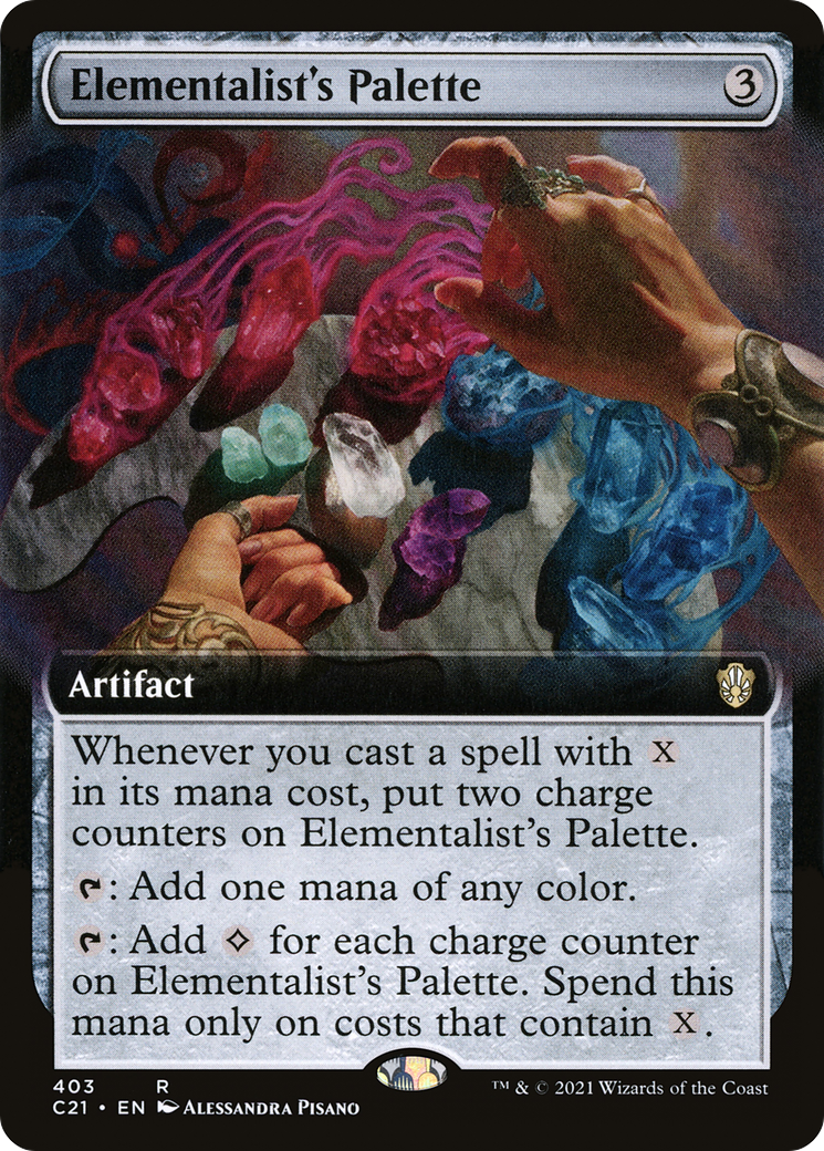 Elementalist's Palette (Extended) [Commander 2021]