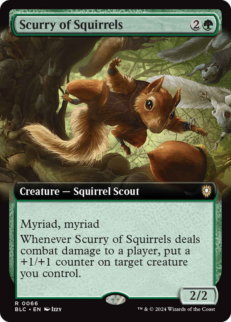 Scurry of Squirrels (BLC-066) - Bloomburrow Commander
