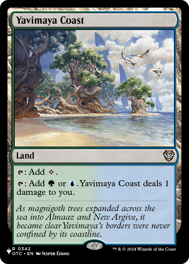 Yavimaya Coast (OTC) (LIST-342) - The List Reprints