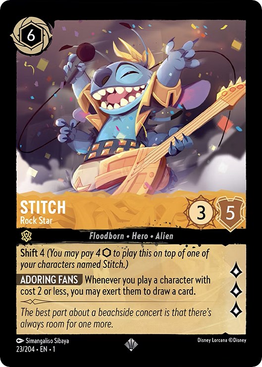 Stitch - Rock Star (23/204) [The First Chapter]