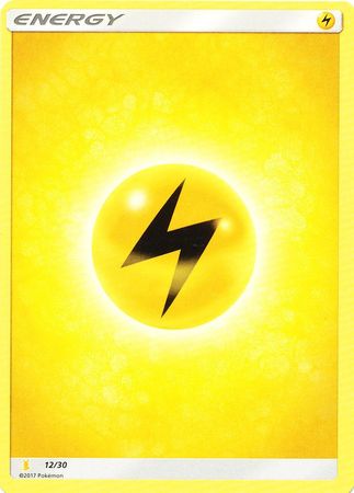 Lightning Energy (12/30) [Sun & Moon: Trainer Kit - Alolan Raichu]